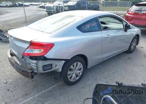 2012 Honda Civic Lx from USA, damaged, VIN 2HGFG3B51CH520029